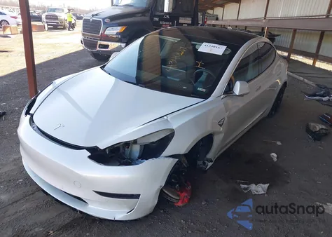 2020 Tesla Model 3 Performance Dual Motor All-Wheel Drive из США, поврежденный, VIN 5YJ3E1ECXLF641248